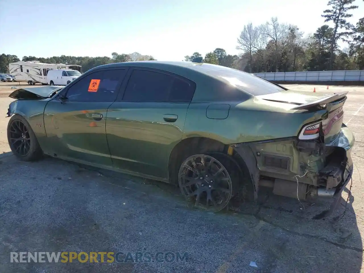 2 Photograph of a damaged car 2C3CDXGJ1MH511408 DODGE CHARGER 2021