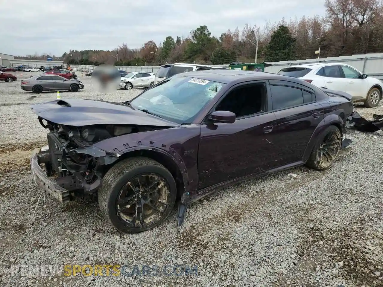 1 Photograph of a damaged car 2C3CDXGJ1MH516513 DODGE CHARGER 2021