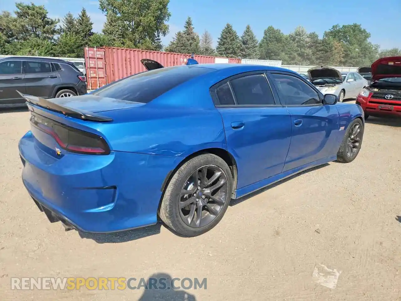 3 Photograph of a damaged car 2C3CDXGJ1MH532534 DODGE CHARGER 2021