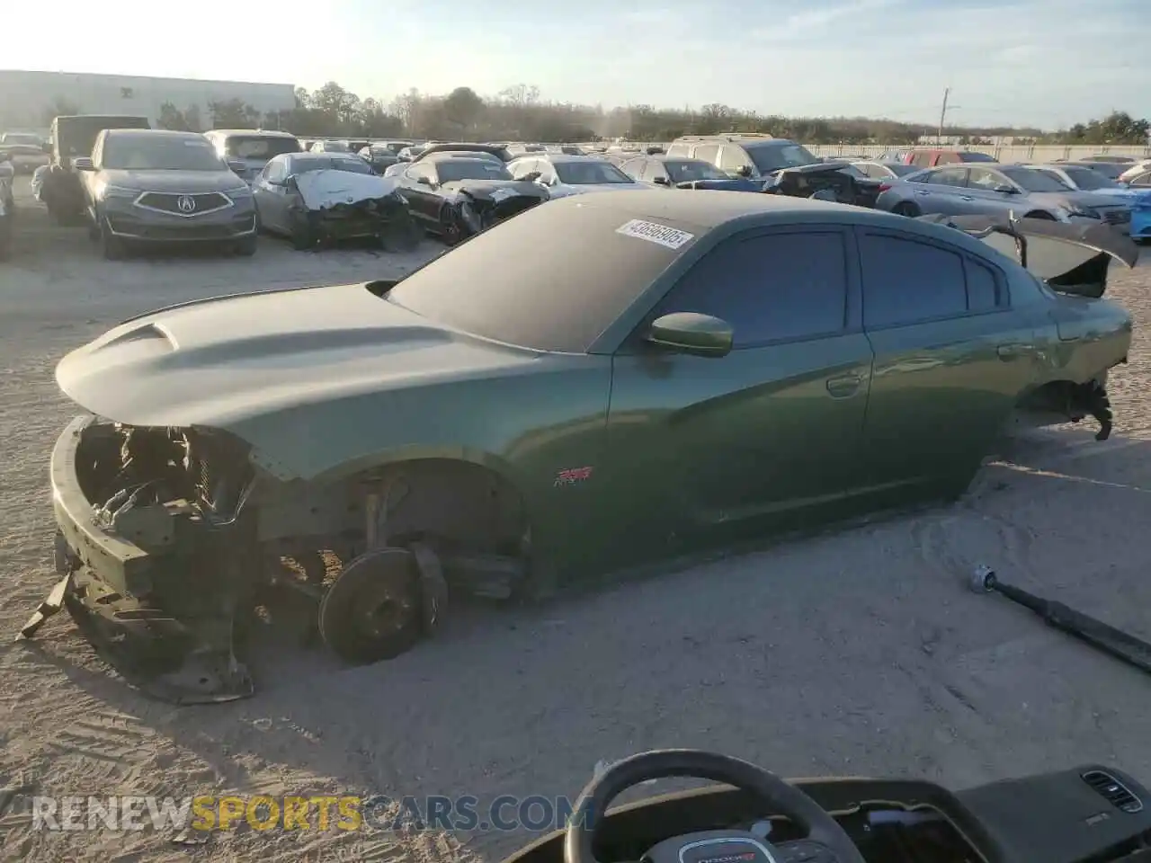 1 Photograph of a damaged car 2C3CDXGJ1MH544277 DODGE CHARGER 2021