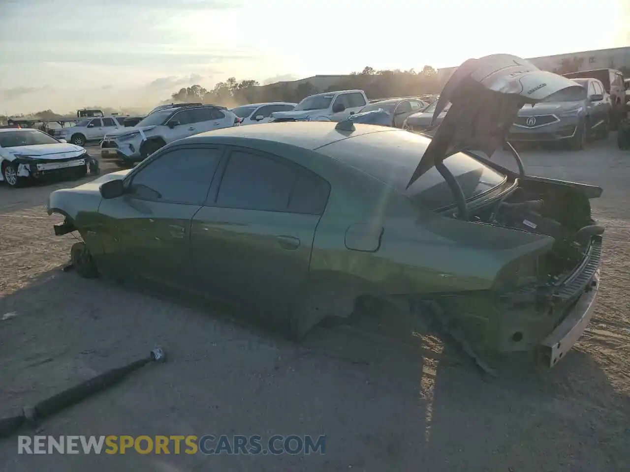 2 Photograph of a damaged car 2C3CDXGJ1MH544277 DODGE CHARGER 2021