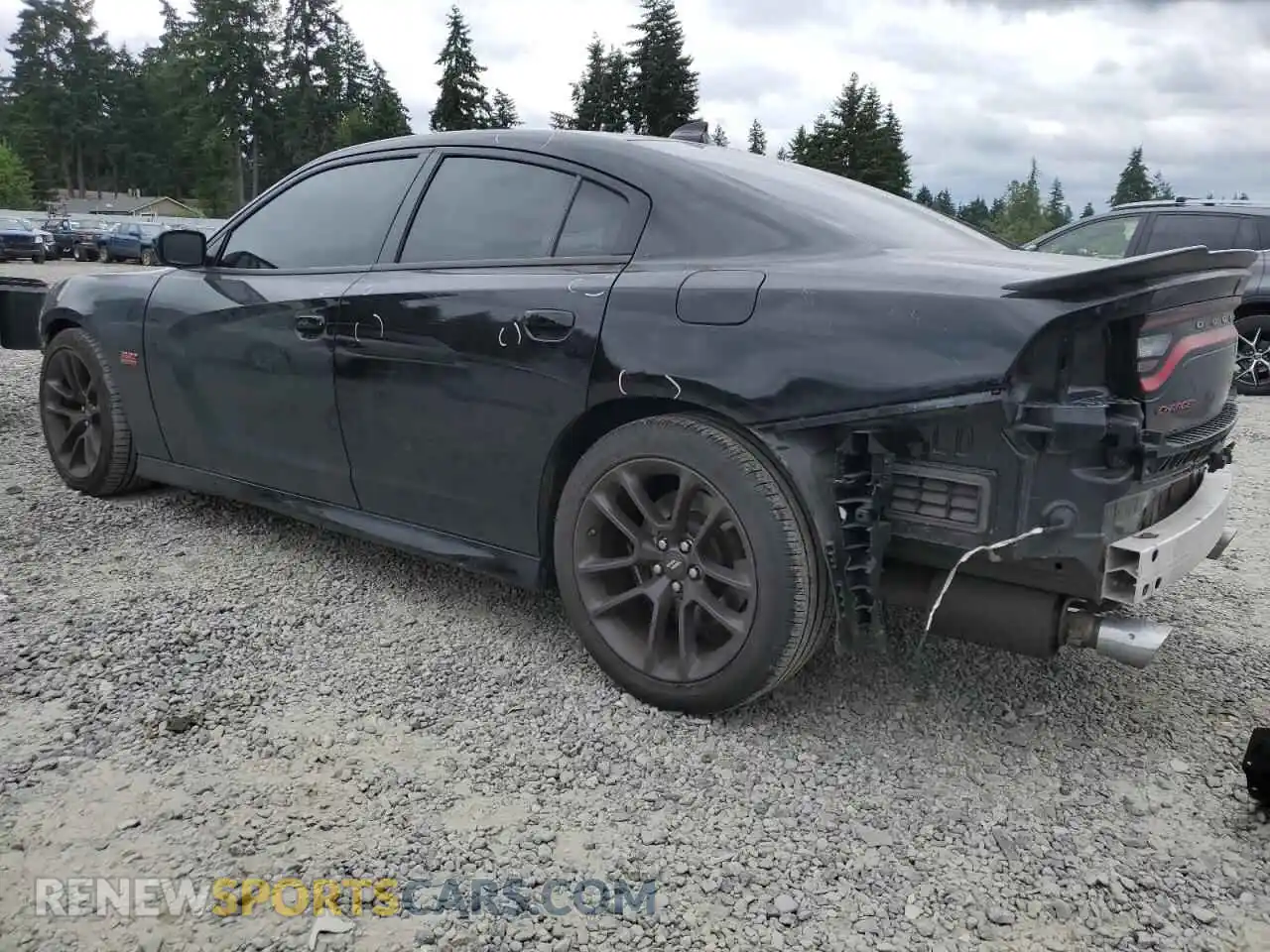 2 Photograph of a damaged car 2C3CDXGJ1MH555294 DODGE CHARGER 2021