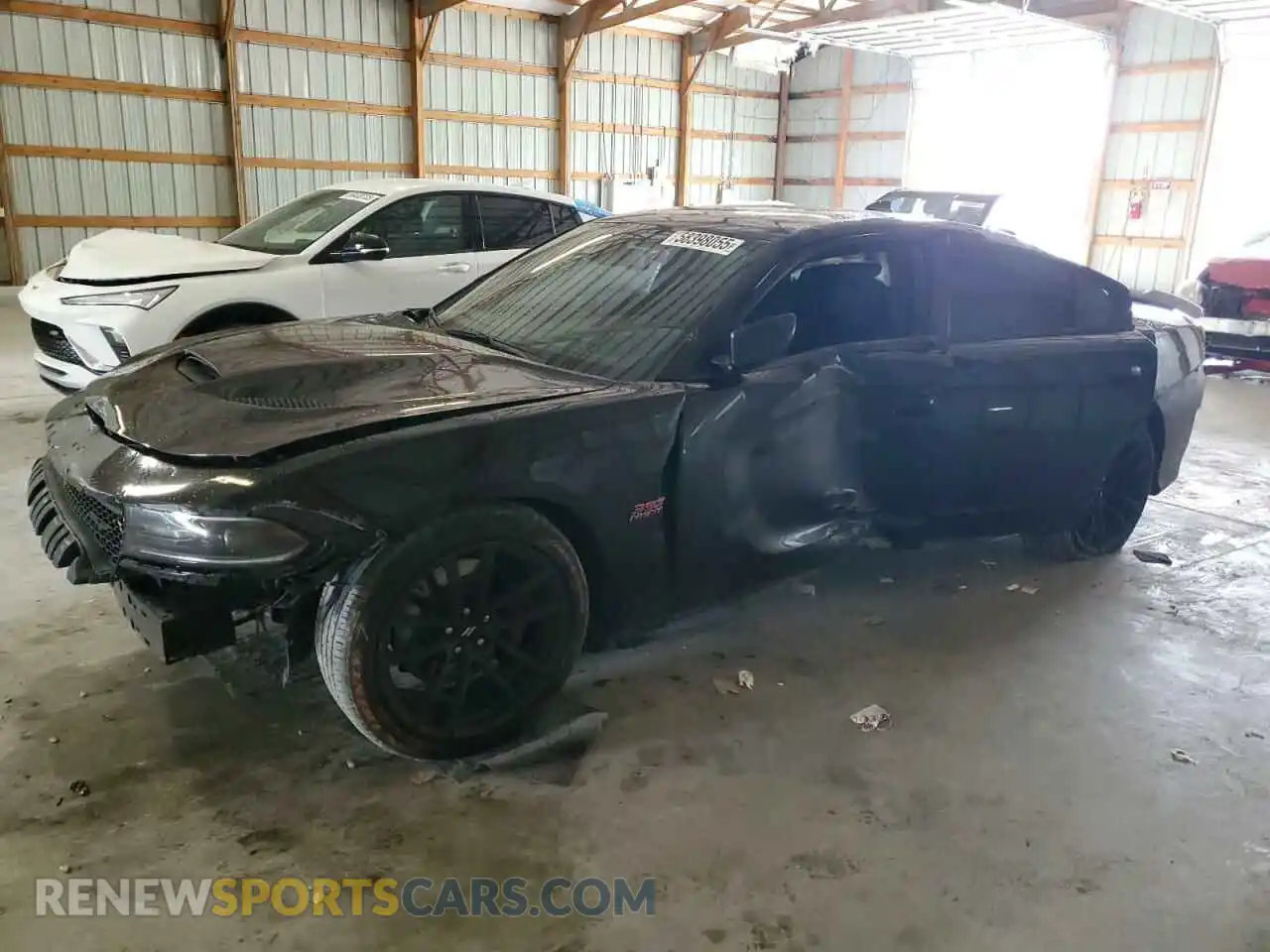 1 Photograph of a damaged car 2C3CDXGJ1MH565310 DODGE CHARGER 2021