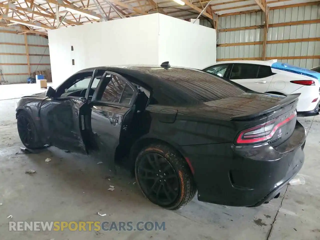 2 Photograph of a damaged car 2C3CDXGJ1MH565310 DODGE CHARGER 2021