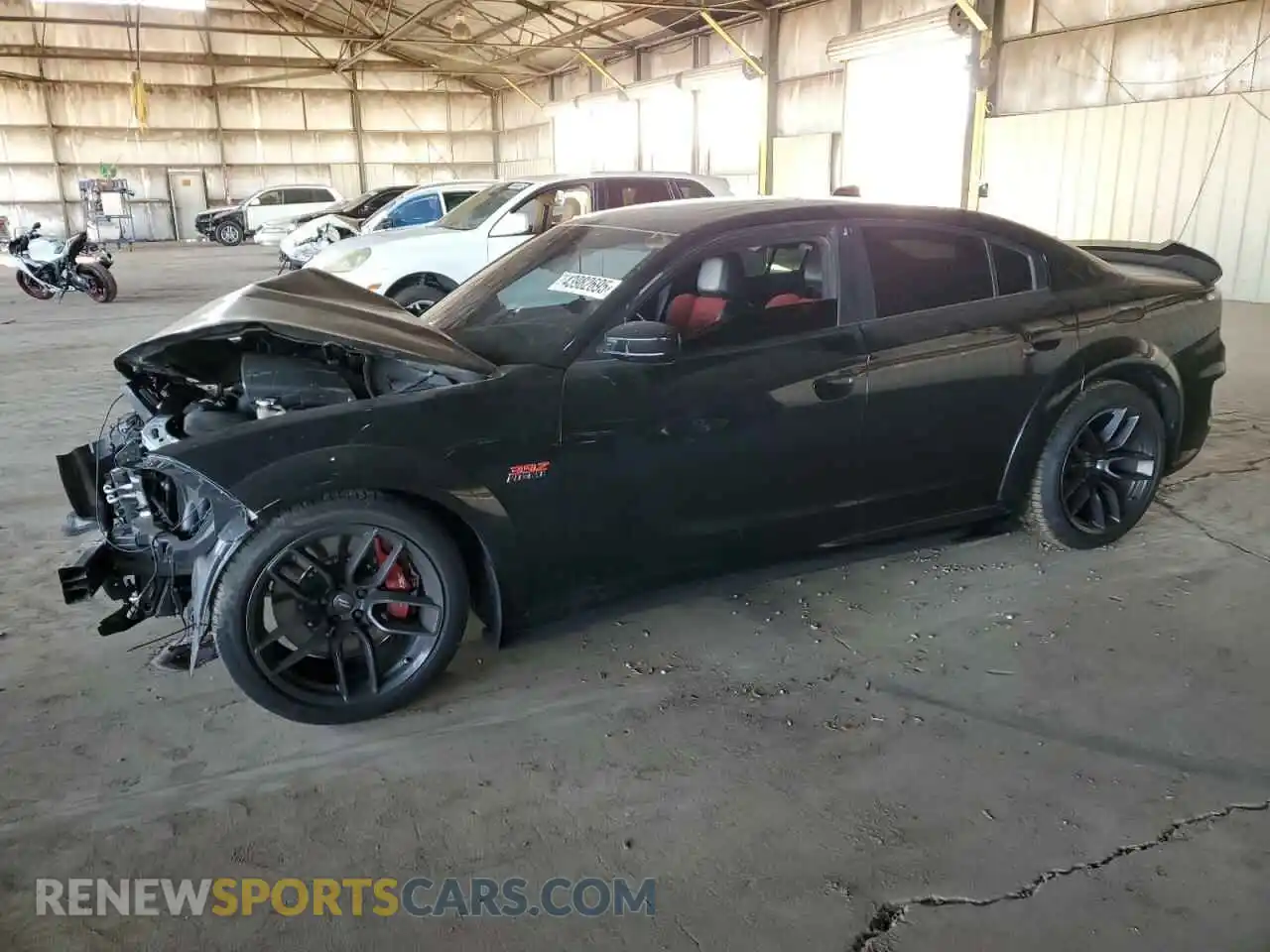 1 Photograph of a damaged car 2C3CDXGJ1MH578672 DODGE CHARGER 2021