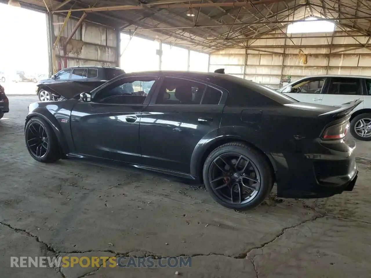 2 Photograph of a damaged car 2C3CDXGJ1MH578672 DODGE CHARGER 2021