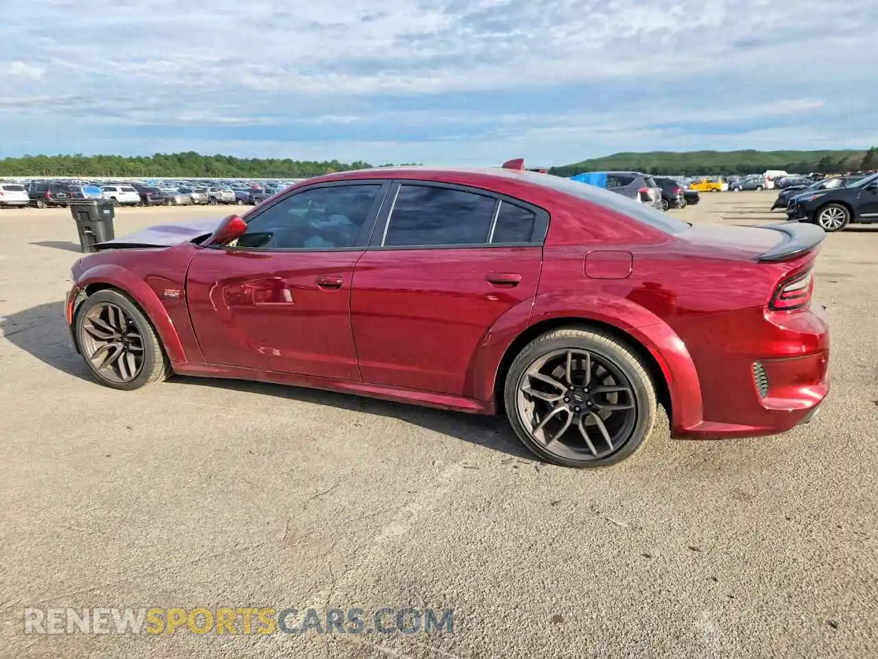 2 Photograph of a damaged car 2C3CDXGJ1MH580485 DODGE CHARGER 2021