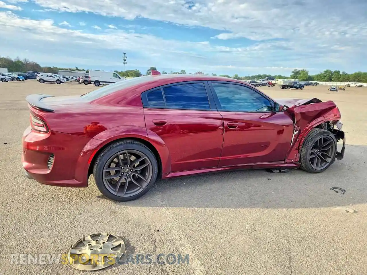 3 Photograph of a damaged car 2C3CDXGJ1MH580485 DODGE CHARGER 2021