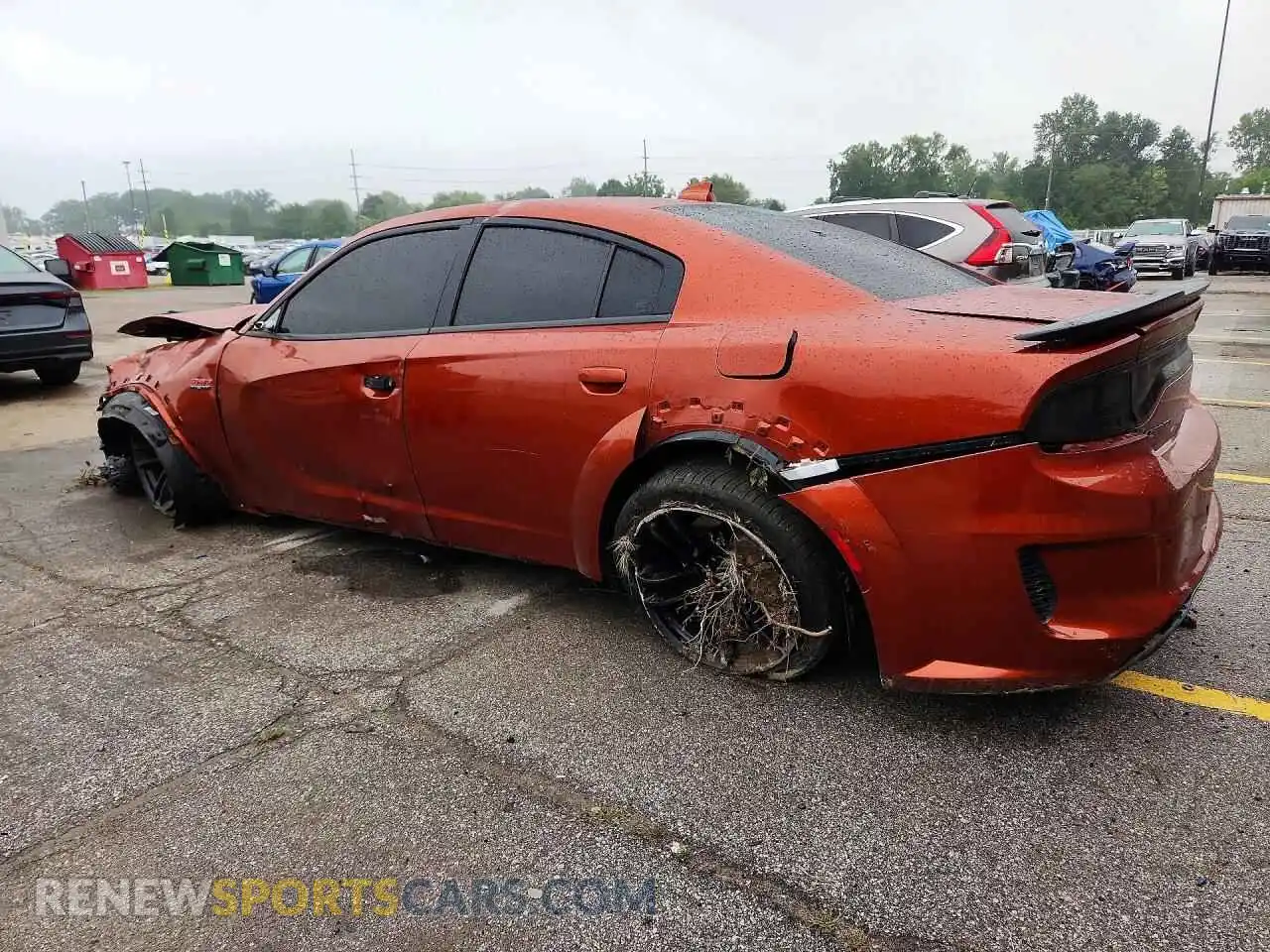 2 Photograph of a damaged car 2C3CDXGJ1MH581040 DODGE CHARGER 2021