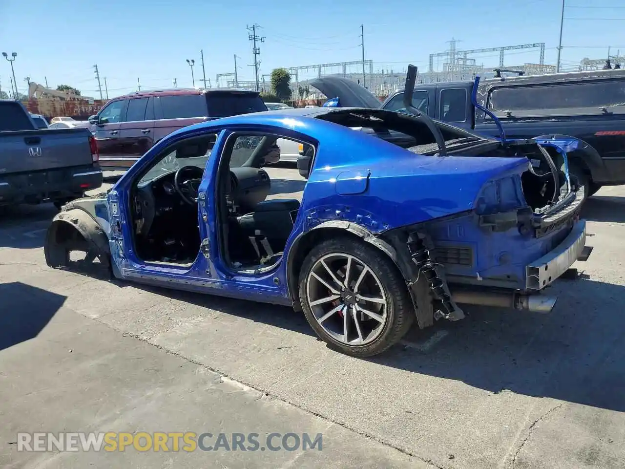 2 Photograph of a damaged car 2C3CDXGJ1MH584648 DODGE CHARGER 2021