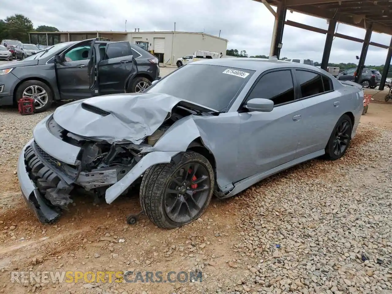 1 Photograph of a damaged car 2C3CDXGJ1MH611895 DODGE CHARGER 2021