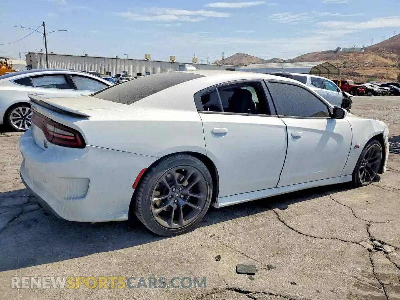 3 Photograph of a damaged car 2C3CDXGJ1MH667058 DODGE CHARGER 2021