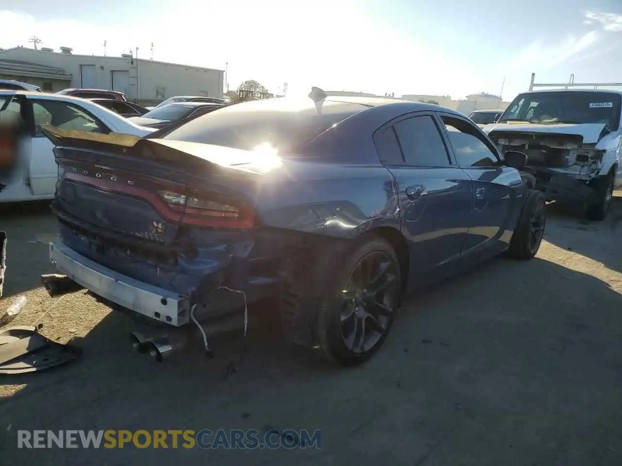3 Photograph of a damaged car 2C3CDXGJ2MH518819 DODGE CHARGER 2021