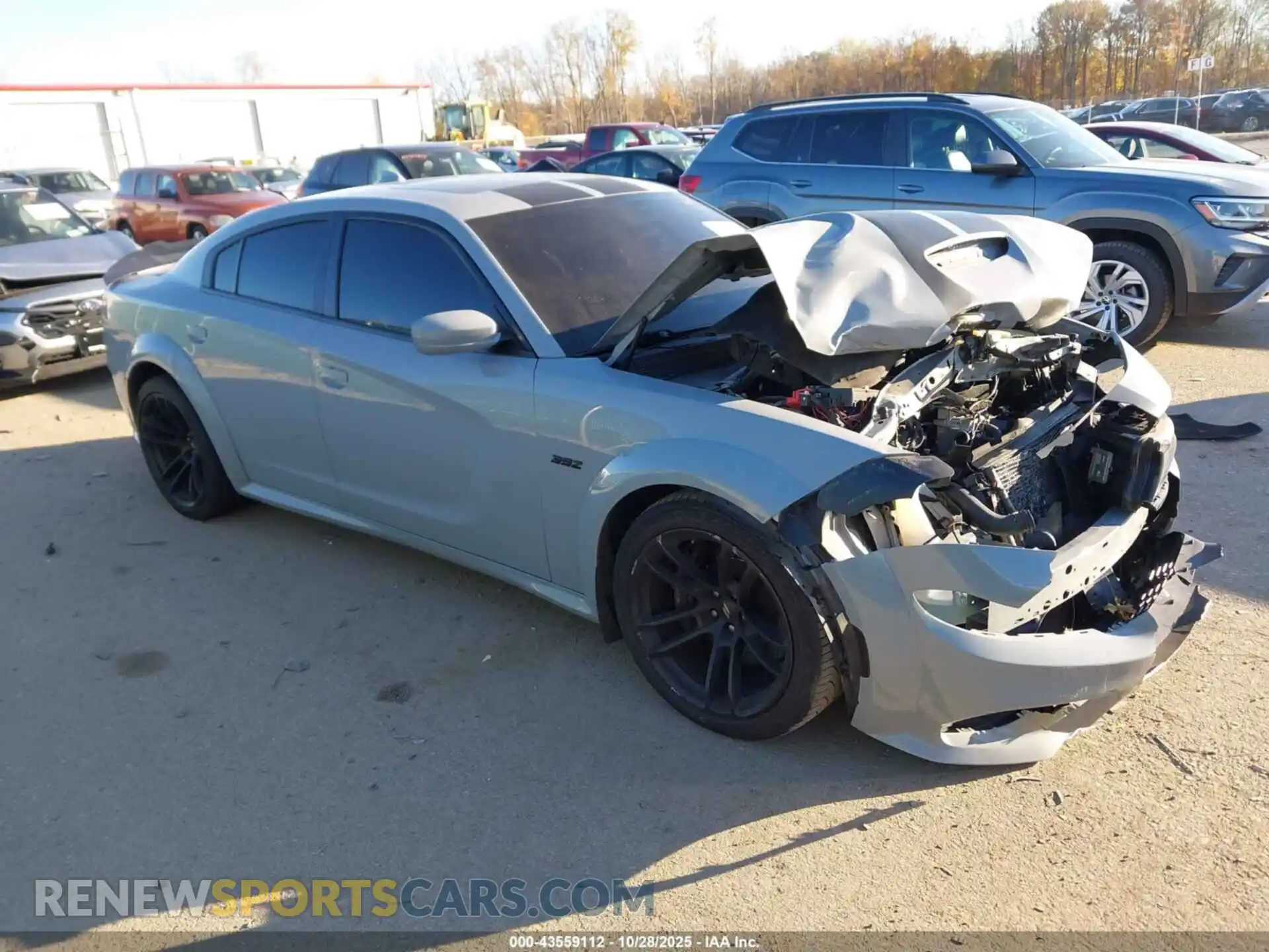 1 Photograph of a damaged car 2C3CDXGJ2MH563212 DODGE CHARGER 2021
