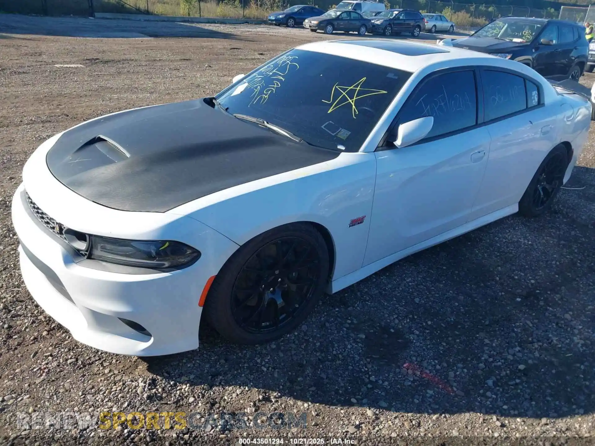 2 Фотография поврежденного автомобиля 2C3CDXGJ2MH587915 DODGE CHARGER 2021