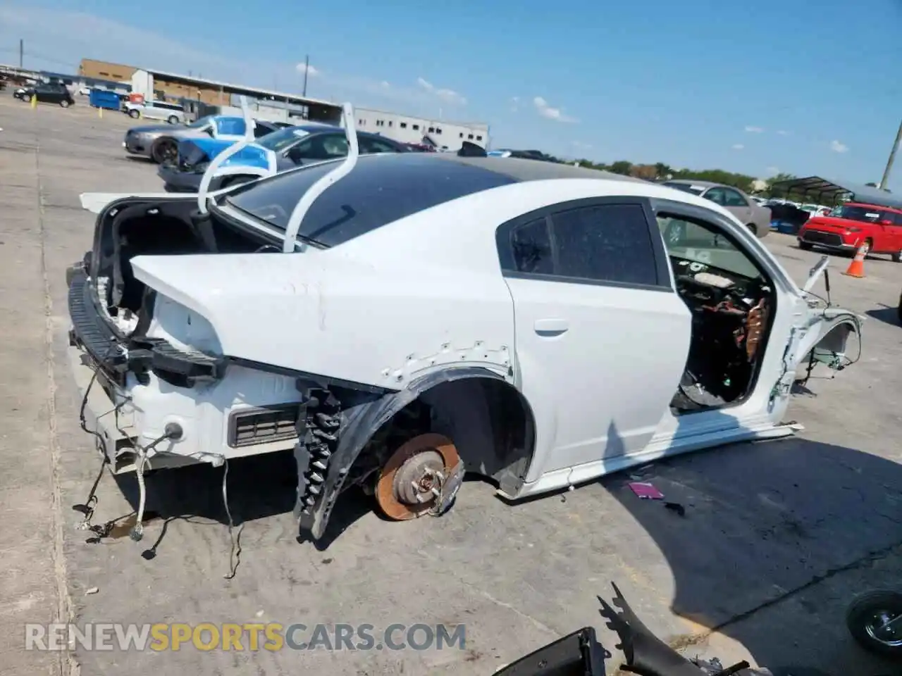 3 Photograph of a damaged car 2C3CDXGJ2MH589633 DODGE CHARGER 2021