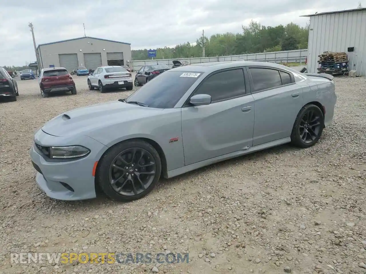1 Photograph of a damaged car 2C3CDXGJ2MH634814 DODGE CHARGER 2021