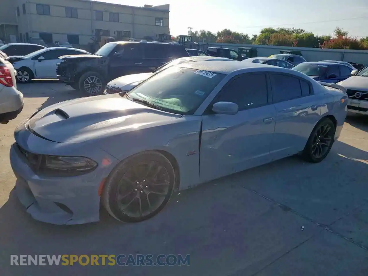 1 Photograph of a damaged car 2C3CDXGJ2MH675198 DODGE CHARGER 2021
