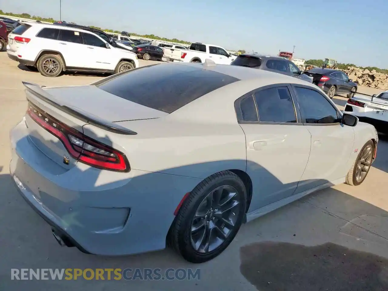 3 Photograph of a damaged car 2C3CDXGJ2MH675198 DODGE CHARGER 2021