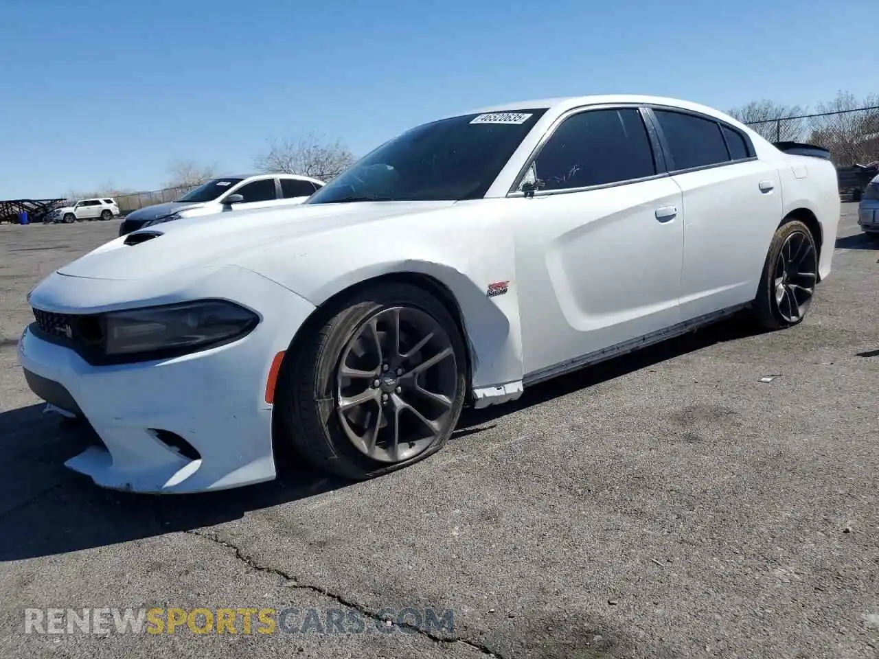 1 Photograph of a damaged car 2C3CDXGJ3MH511216 DODGE CHARGER 2021
