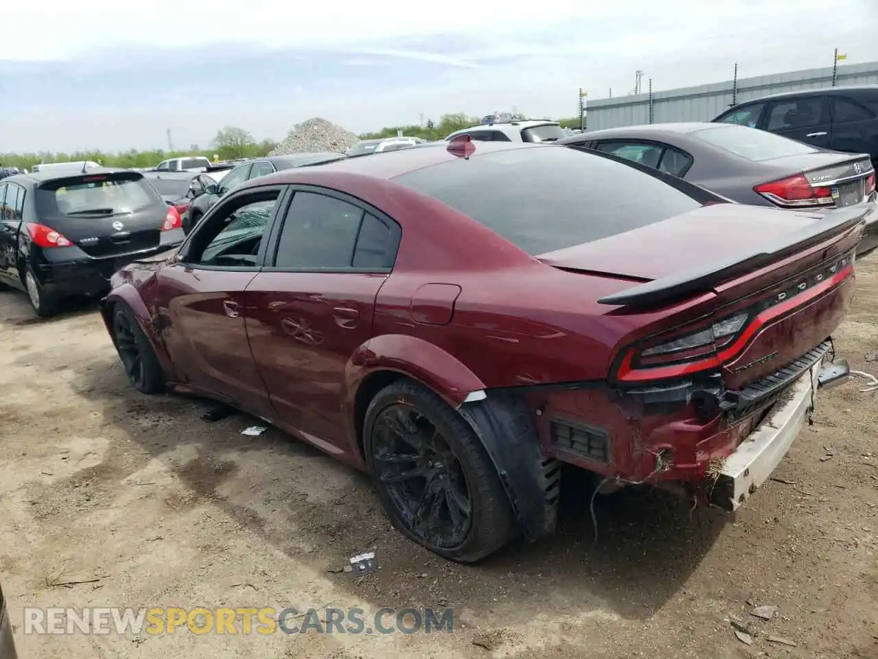 2 Photograph of a damaged car 2C3CDXGJ3MH529974 DODGE CHARGER 2021