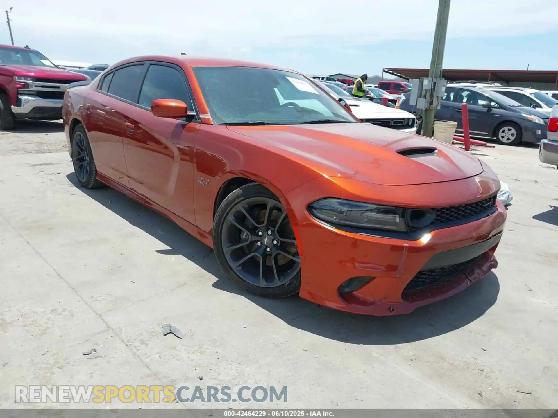 1 Photograph of a damaged car 2C3CDXGJ3MH553708 DODGE CHARGER 2021