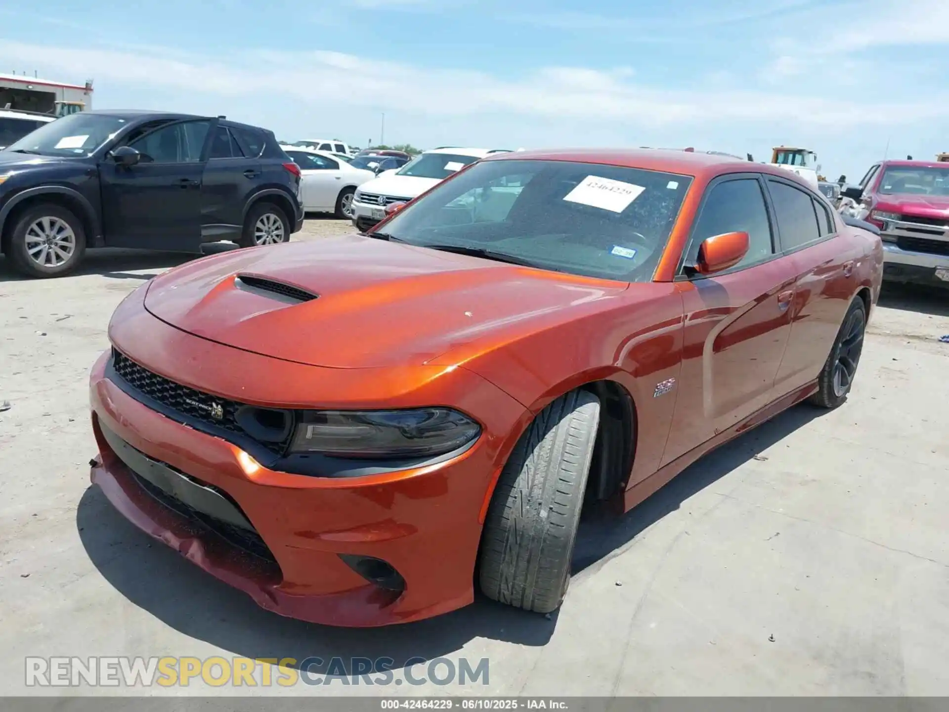 2 Photograph of a damaged car 2C3CDXGJ3MH553708 DODGE CHARGER 2021
