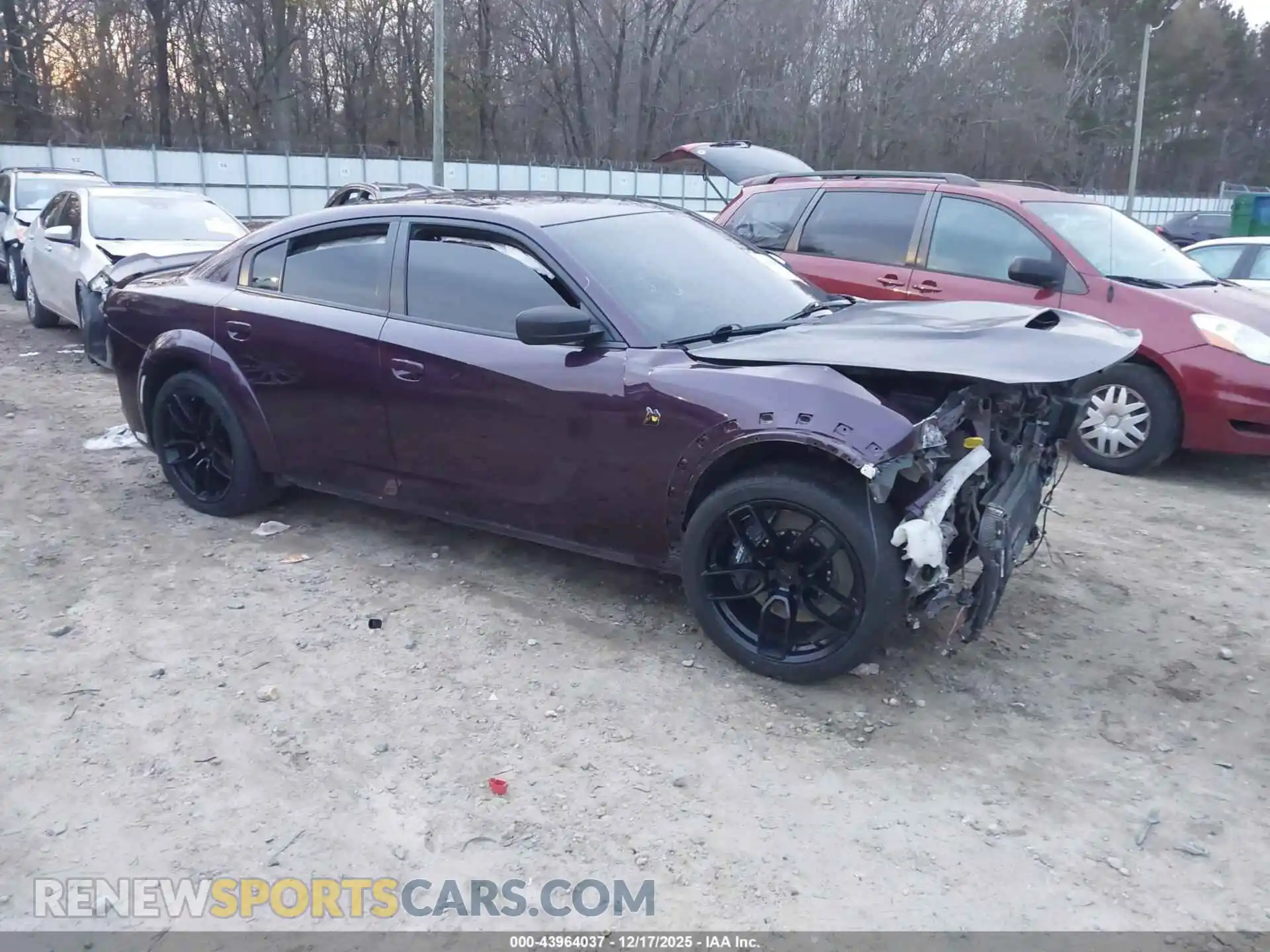 1 Photograph of a damaged car 2C3CDXGJ3MH568774 DODGE CHARGER 2021