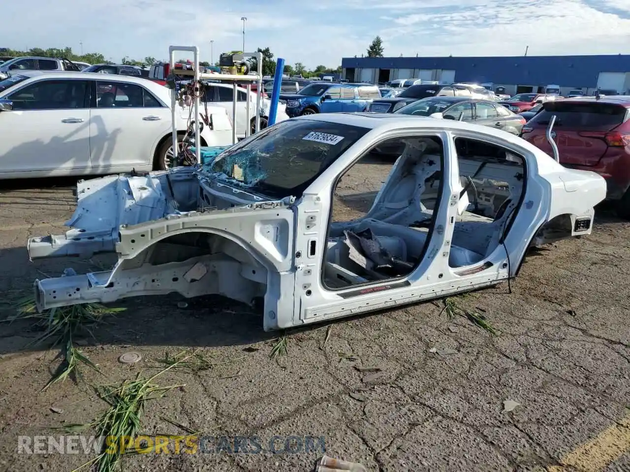 1 fotografías del automóvil dañado 2C3CDXGJ3MH569360 DODGE CHARGER 2021