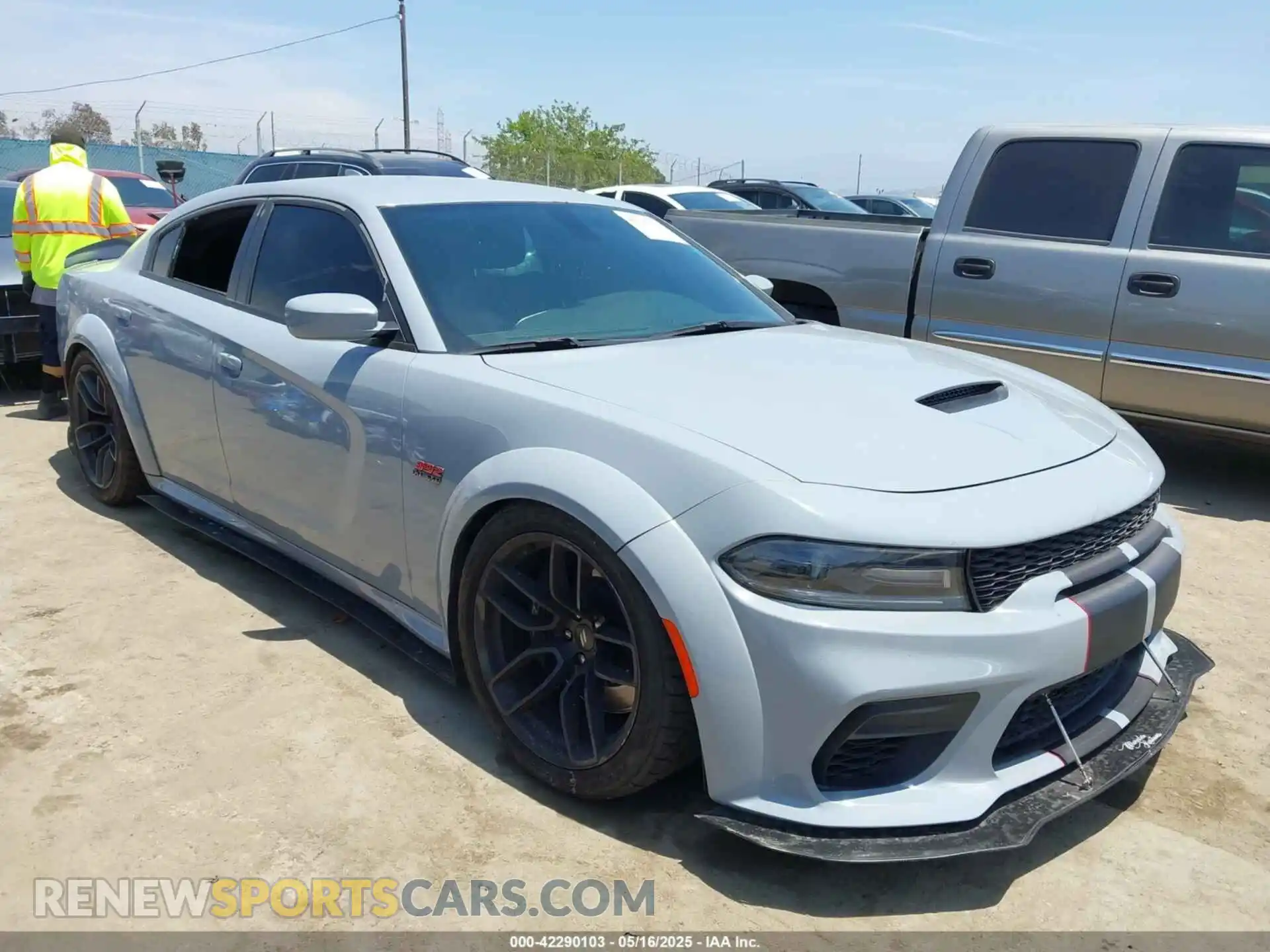 1 Photograph of a damaged car 2C3CDXGJ3MH591858 DODGE CHARGER 2021