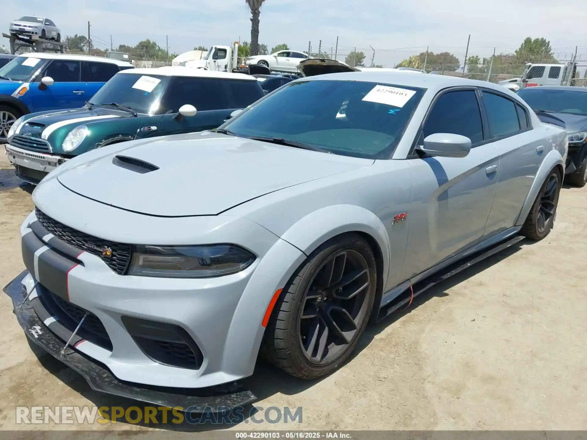 2 Photograph of a damaged car 2C3CDXGJ3MH591858 DODGE CHARGER 2021