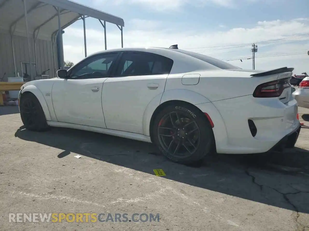 2 fotografías del automóvil dañado 2C3CDXGJ3MH597806 DODGE CHARGER 2021