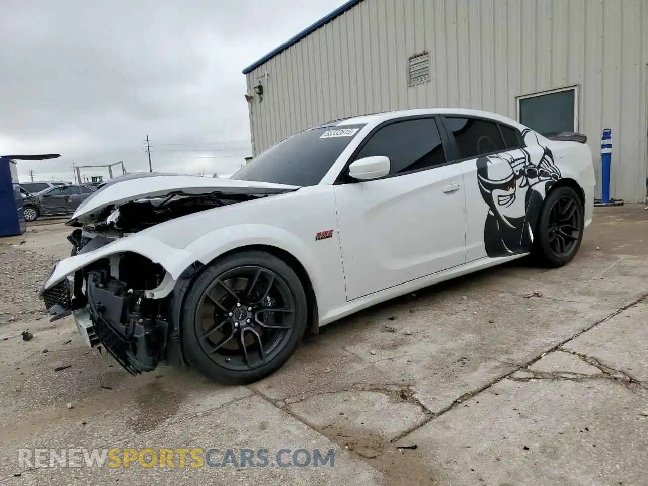 1 Photograph of a damaged car 2C3CDXGJ3MH626723 DODGE CHARGER 2021