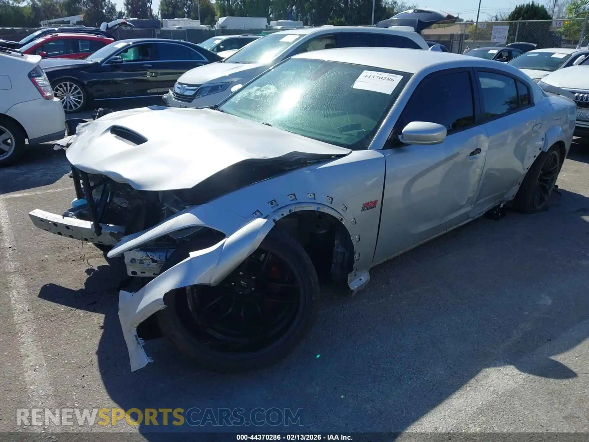 2 Photograph of a damaged car 2C3CDXGJ3MH630383 DODGE CHARGER 2021