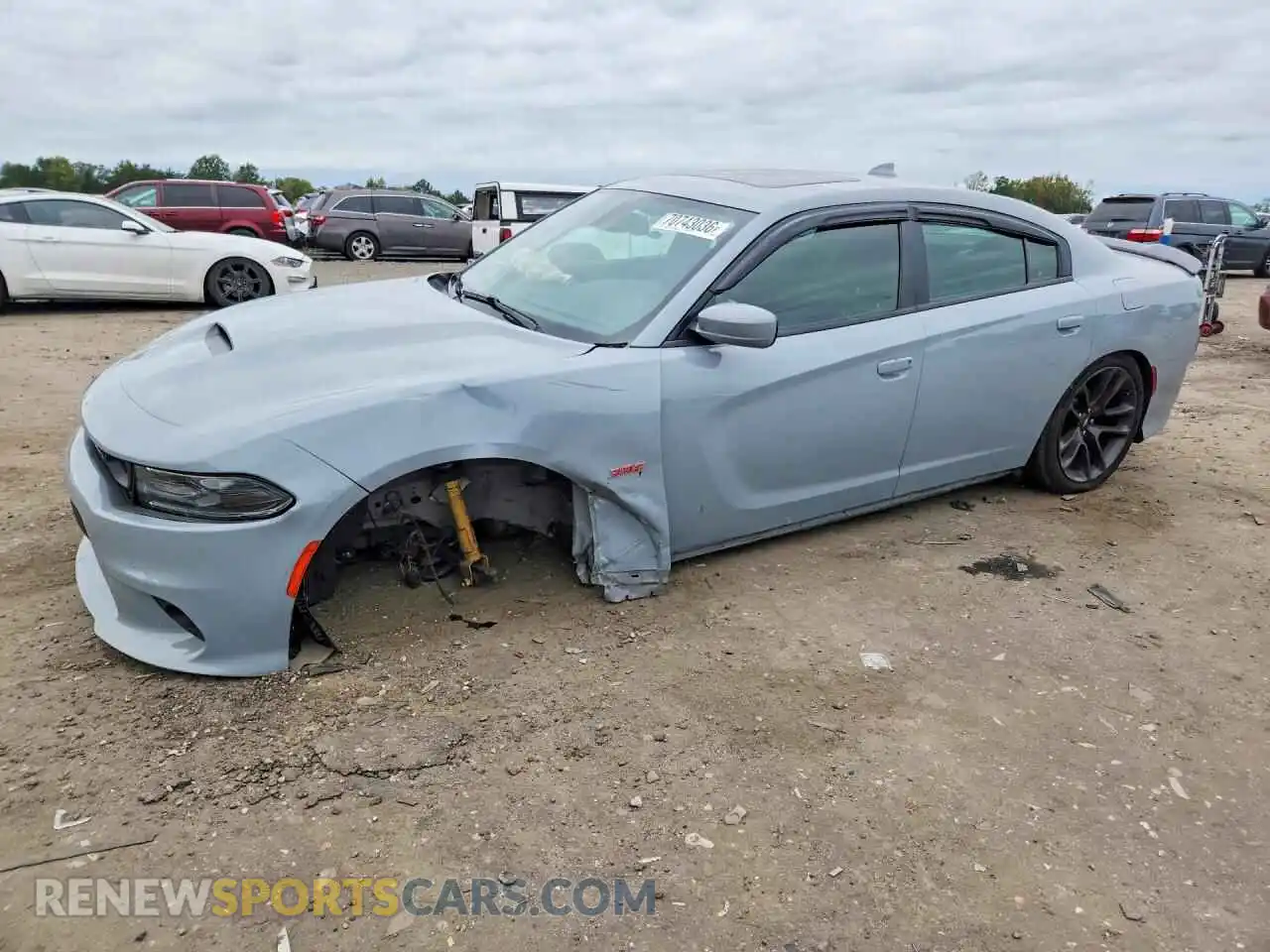 1 Photograph of a damaged car 2C3CDXGJ4MH531779 DODGE CHARGER 2021
