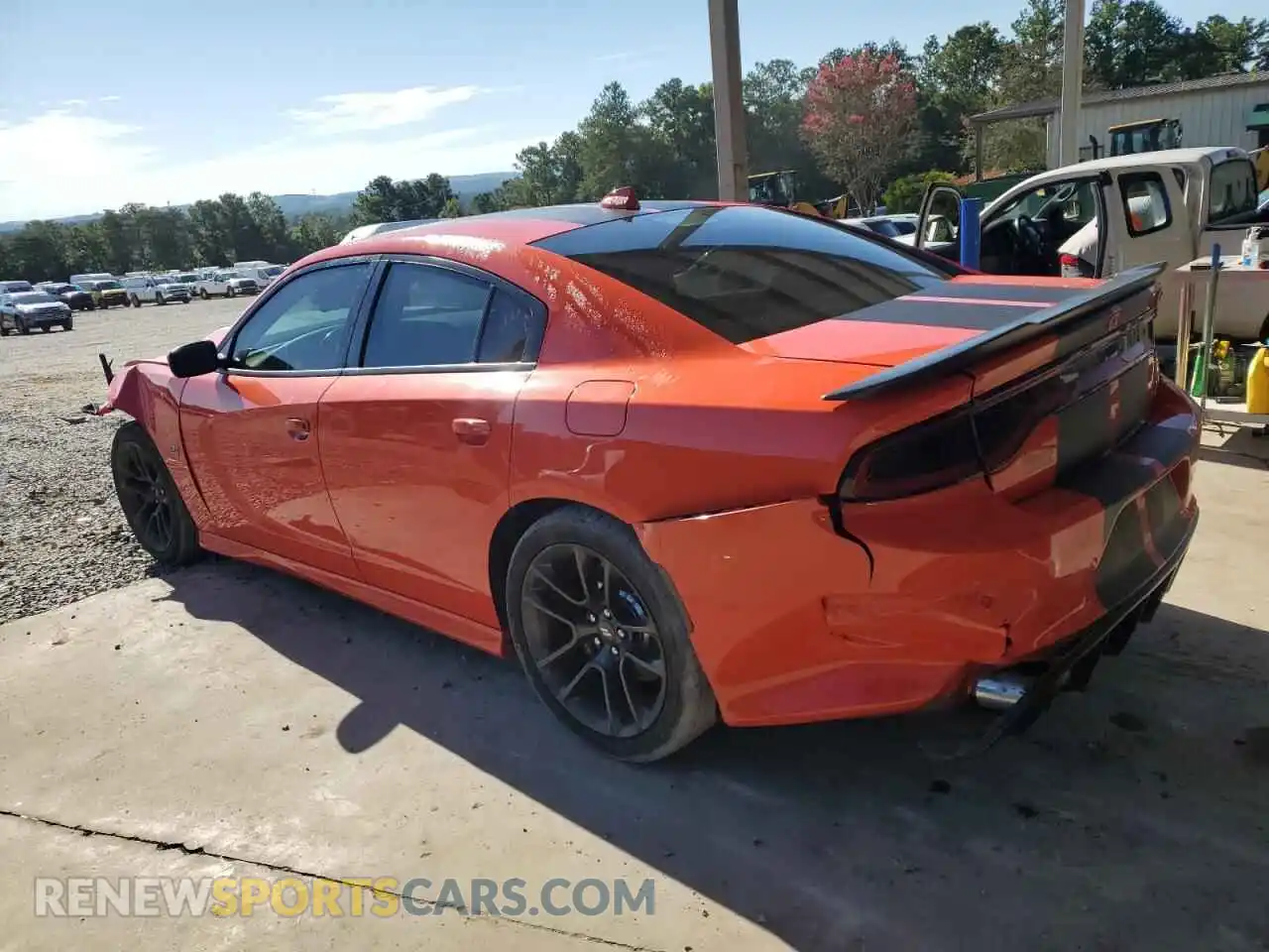2 Photograph of a damaged car 2C3CDXGJ4MH584708 DODGE CHARGER 2021