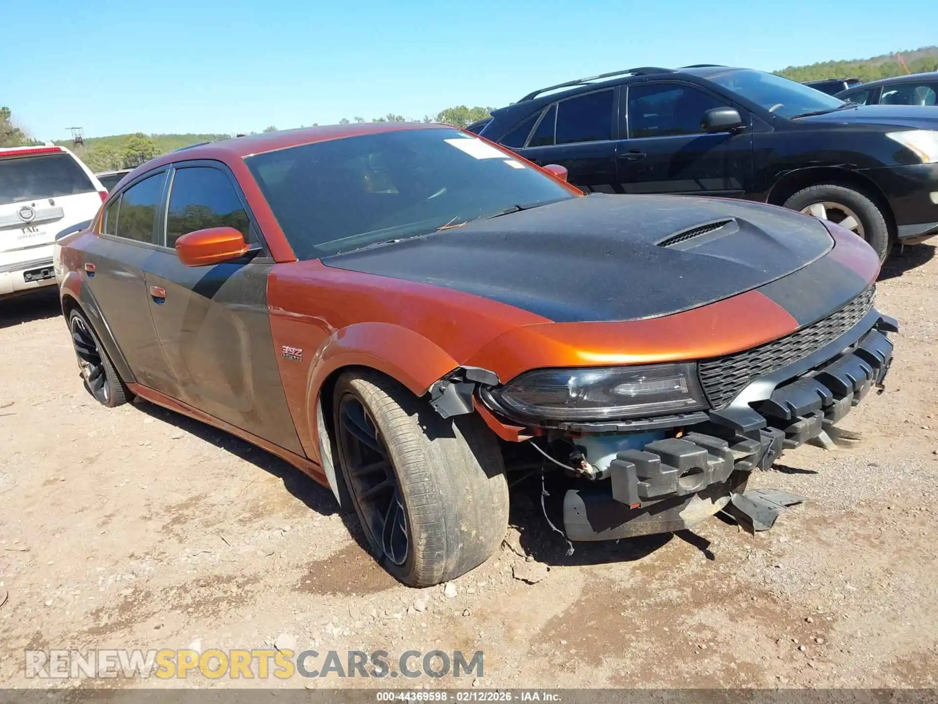 1 Photograph of a damaged car 2C3CDXGJ4MH587866 DODGE CHARGER 2021