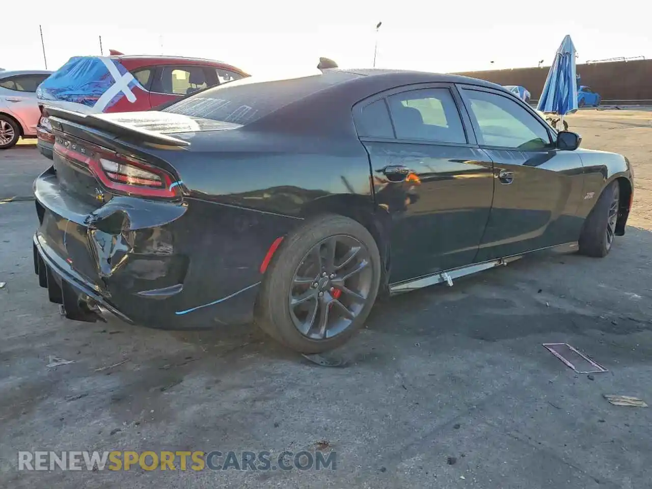 3 Photograph of a damaged car 2C3CDXGJ5MH522718 DODGE CHARGER 2021