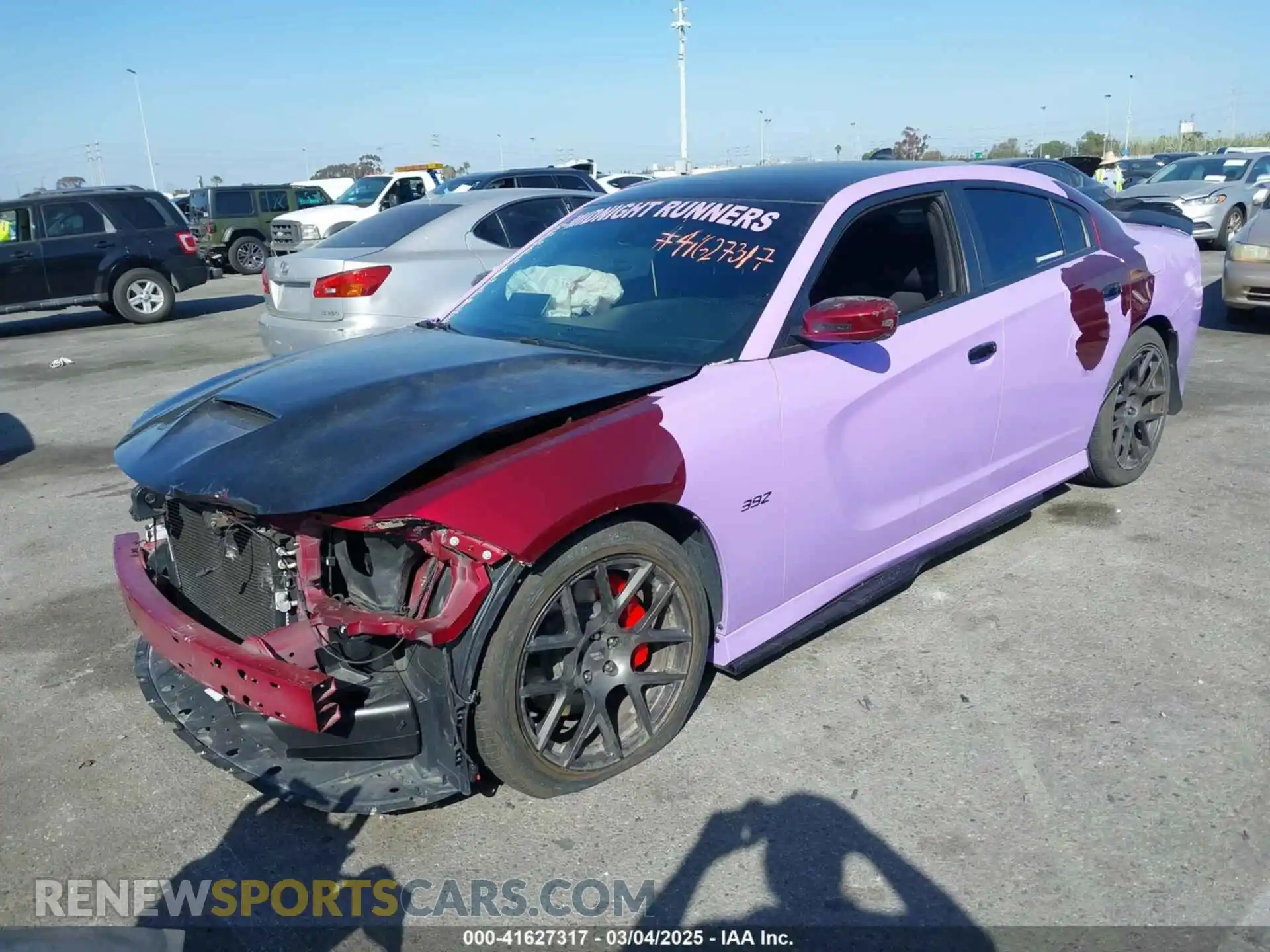2 Фотография поврежденного автомобиля 2C3CDXGJ5MH535372 DODGE CHARGER 2021