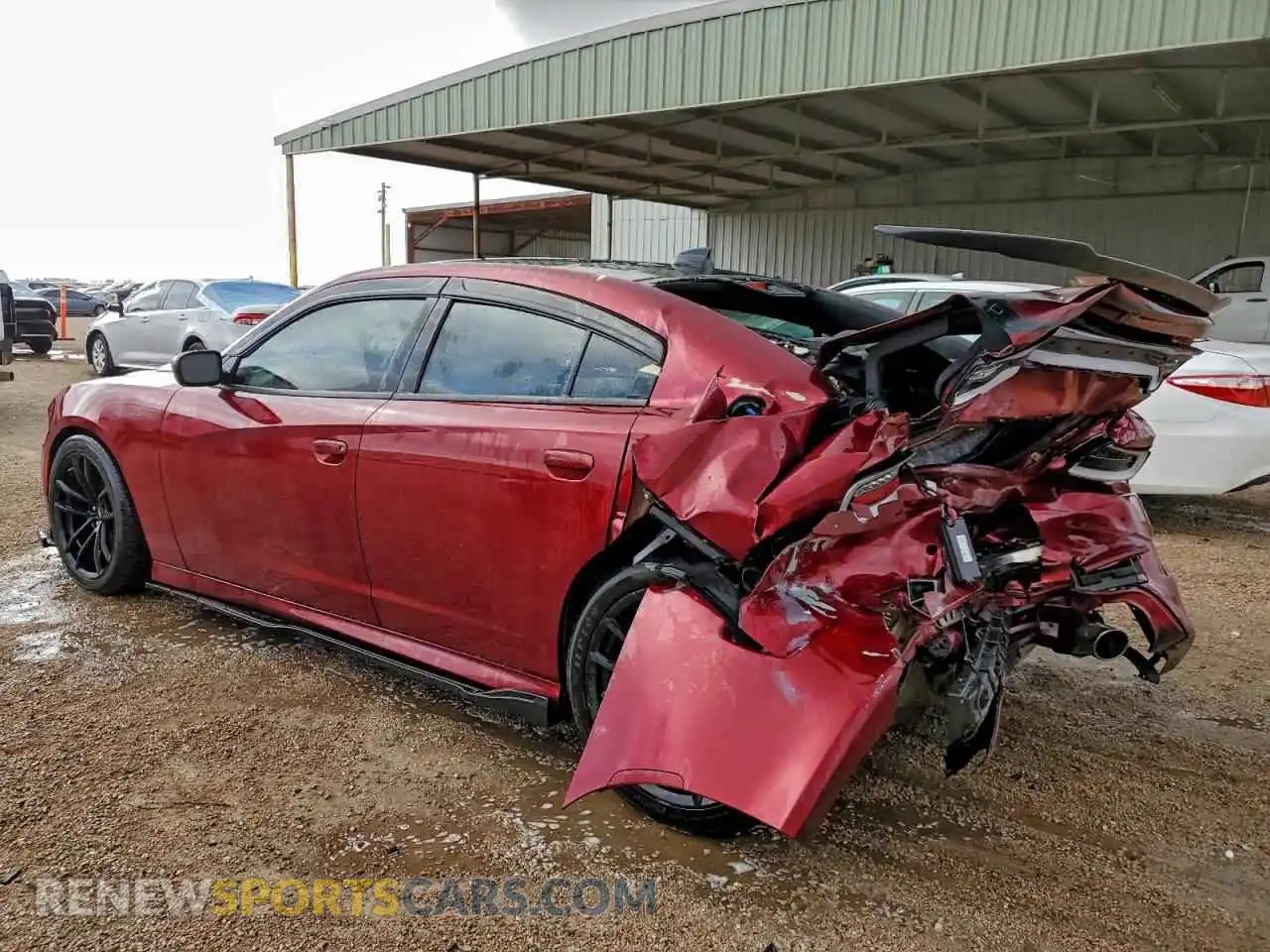2 Photograph of a damaged car 2C3CDXGJ5MH591702 DODGE CHARGER 2021