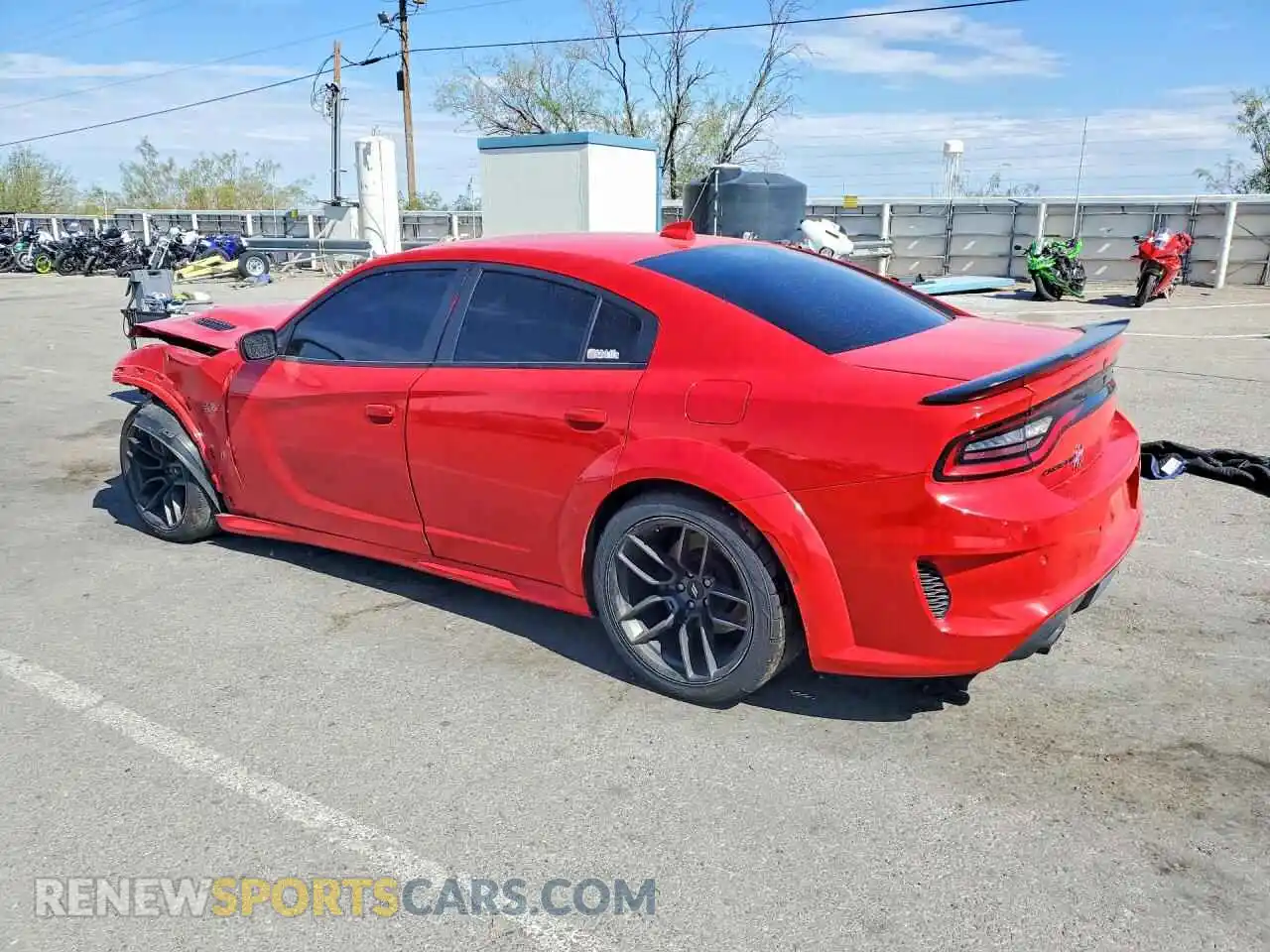 2 Photograph of a damaged car 2C3CDXGJ5MH592994 DODGE CHARGER 2021