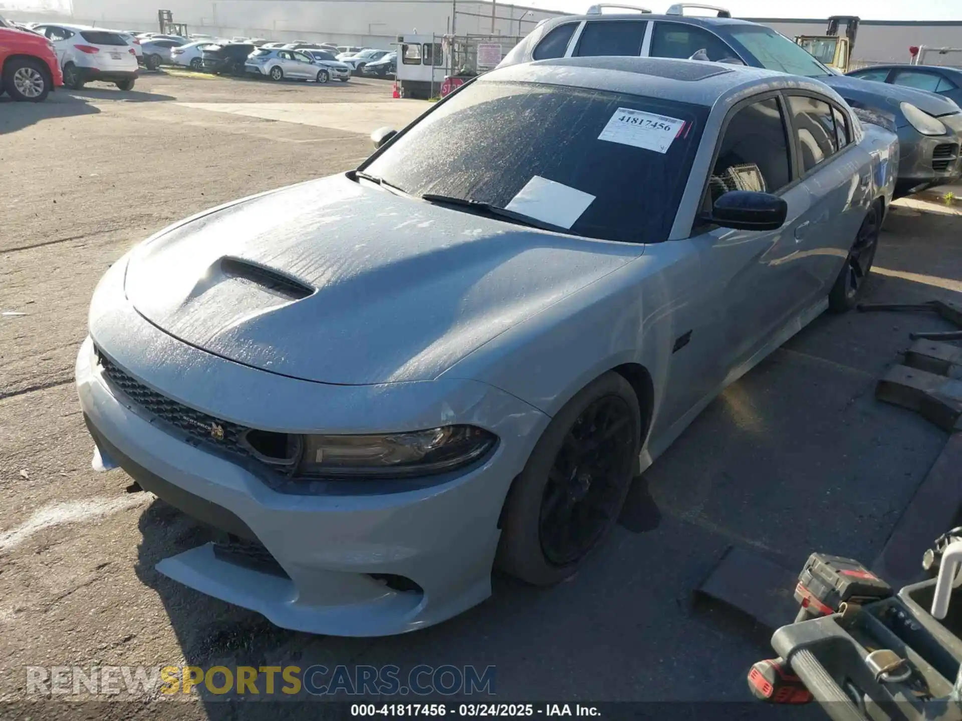 2 Photograph of a damaged car 2C3CDXGJ5MH595409 DODGE CHARGER 2021