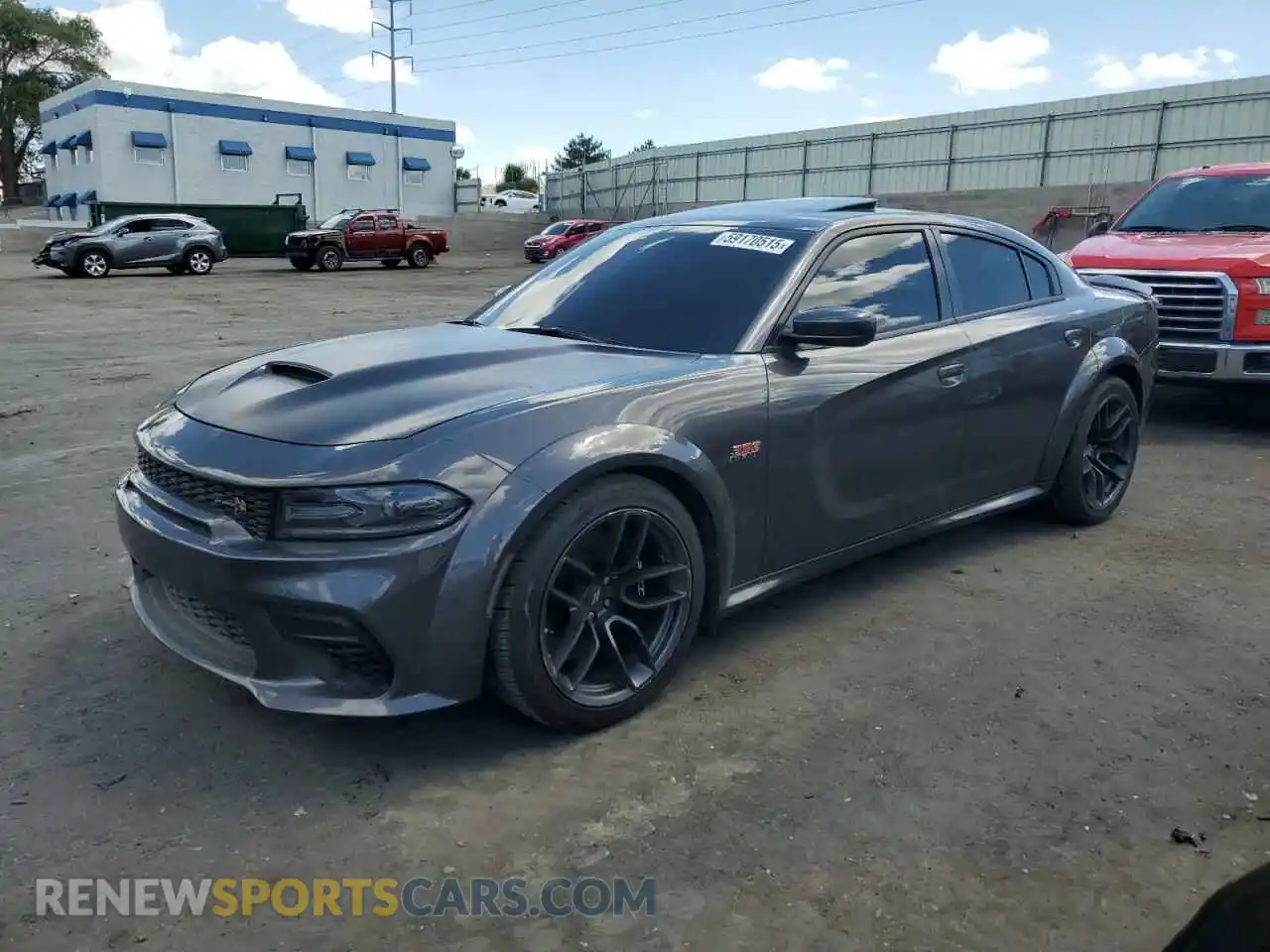 1 Photograph of a damaged car 2C3CDXGJ5MH602049 DODGE CHARGER 2021