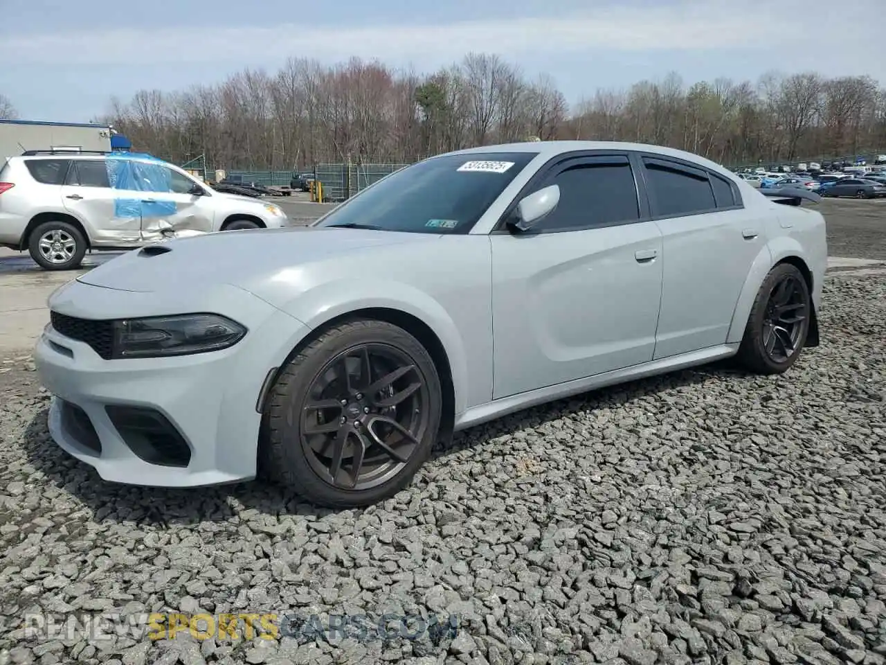 1 Photograph of a damaged car 2C3CDXGJ5MH623032 DODGE CHARGER 2021