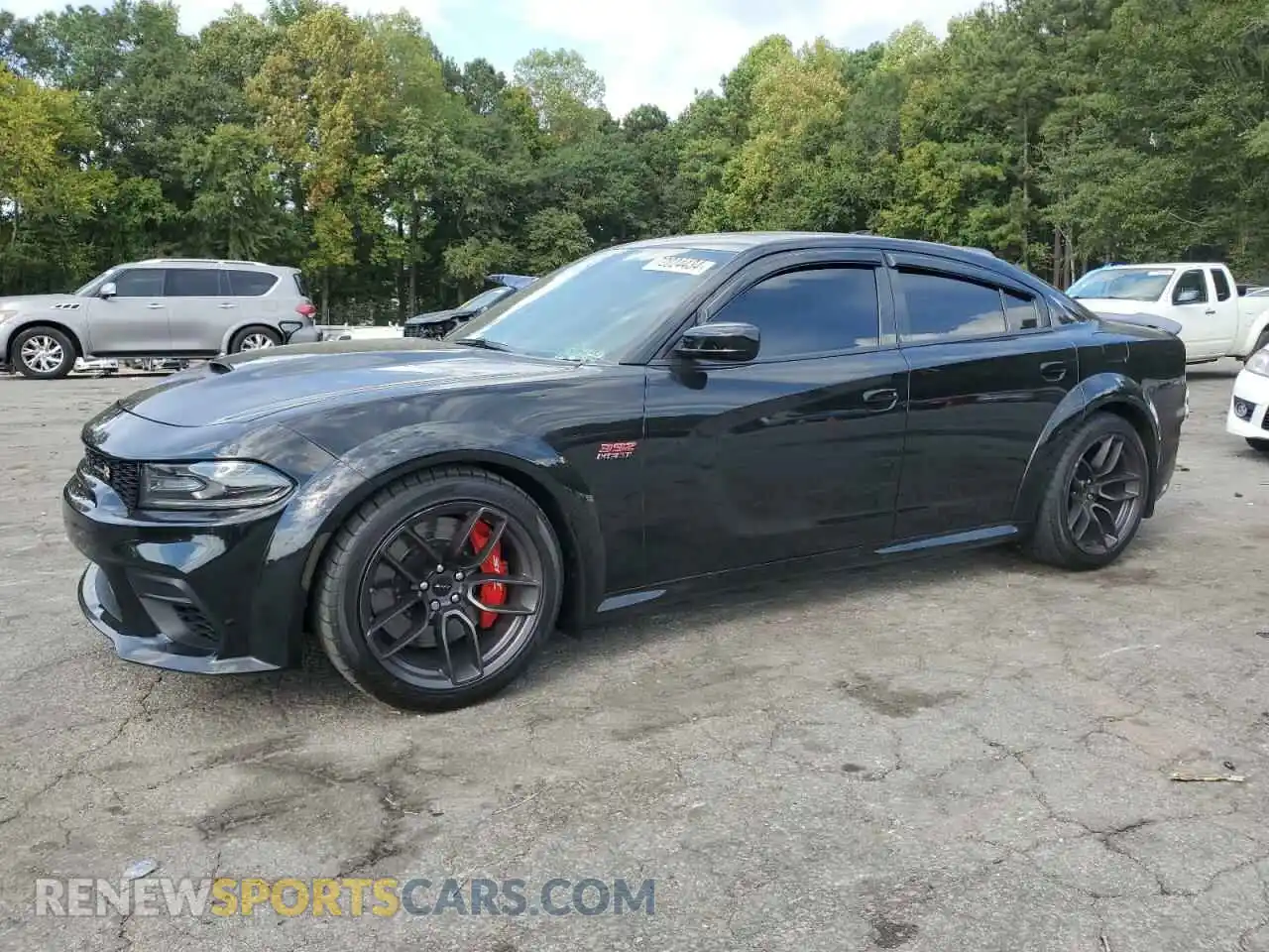 1 Photograph of a damaged car 2C3CDXGJ5MH645077 DODGE CHARGER 2021