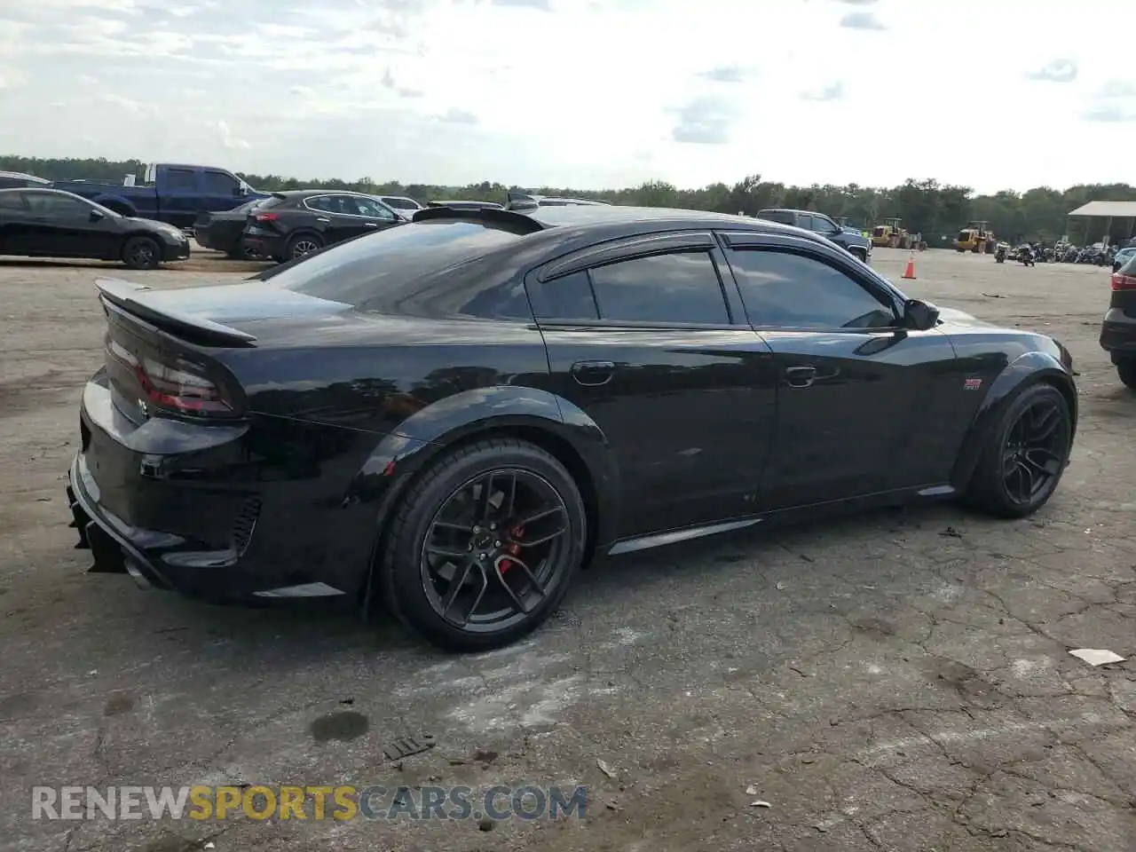 3 Photograph of a damaged car 2C3CDXGJ5MH645077 DODGE CHARGER 2021