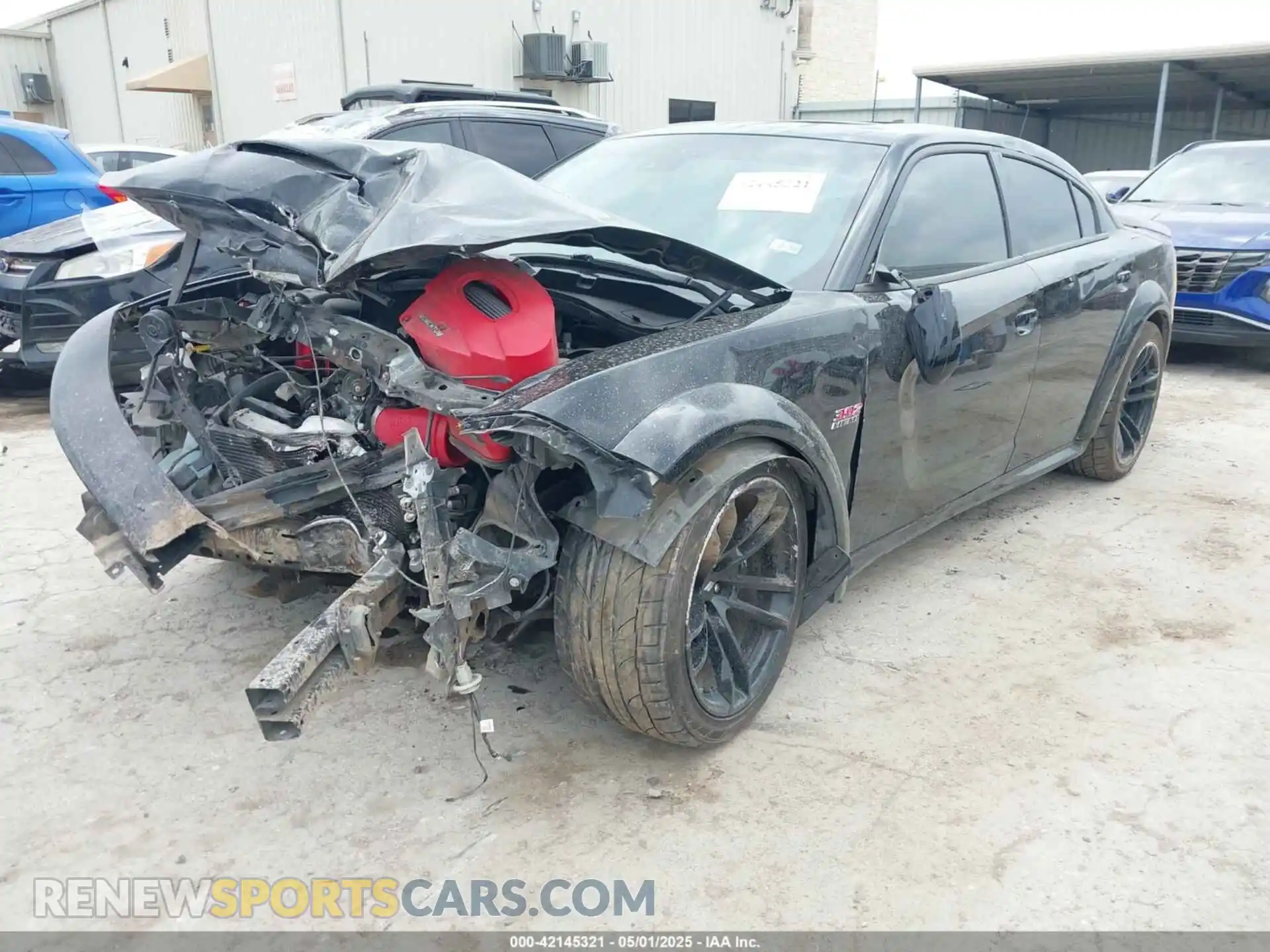 2 Photograph of a damaged car 2C3CDXGJ5MH685014 DODGE CHARGER 2021