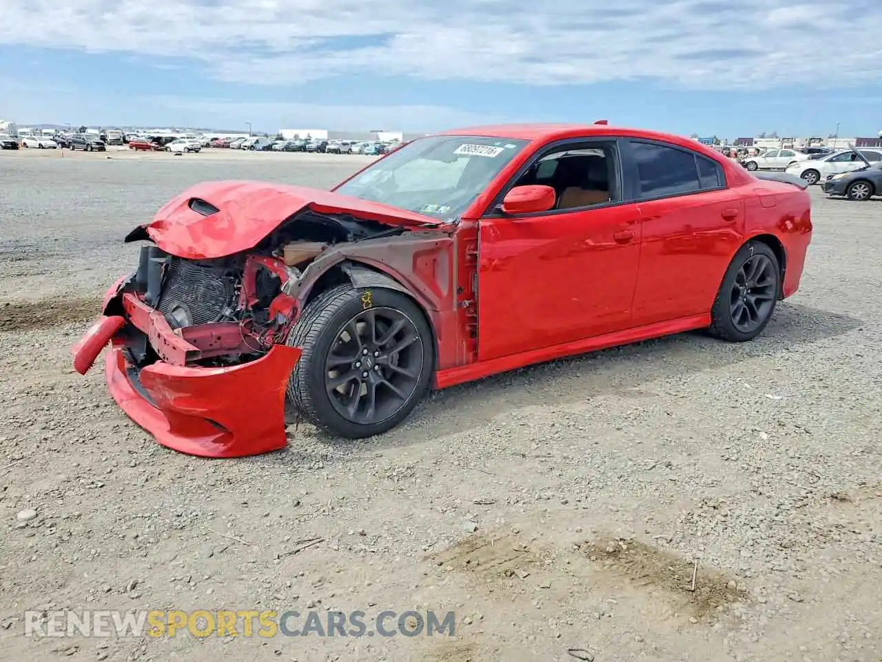 1 Photograph of a damaged car 2C3CDXGJ6MH522792 DODGE CHARGER 2021