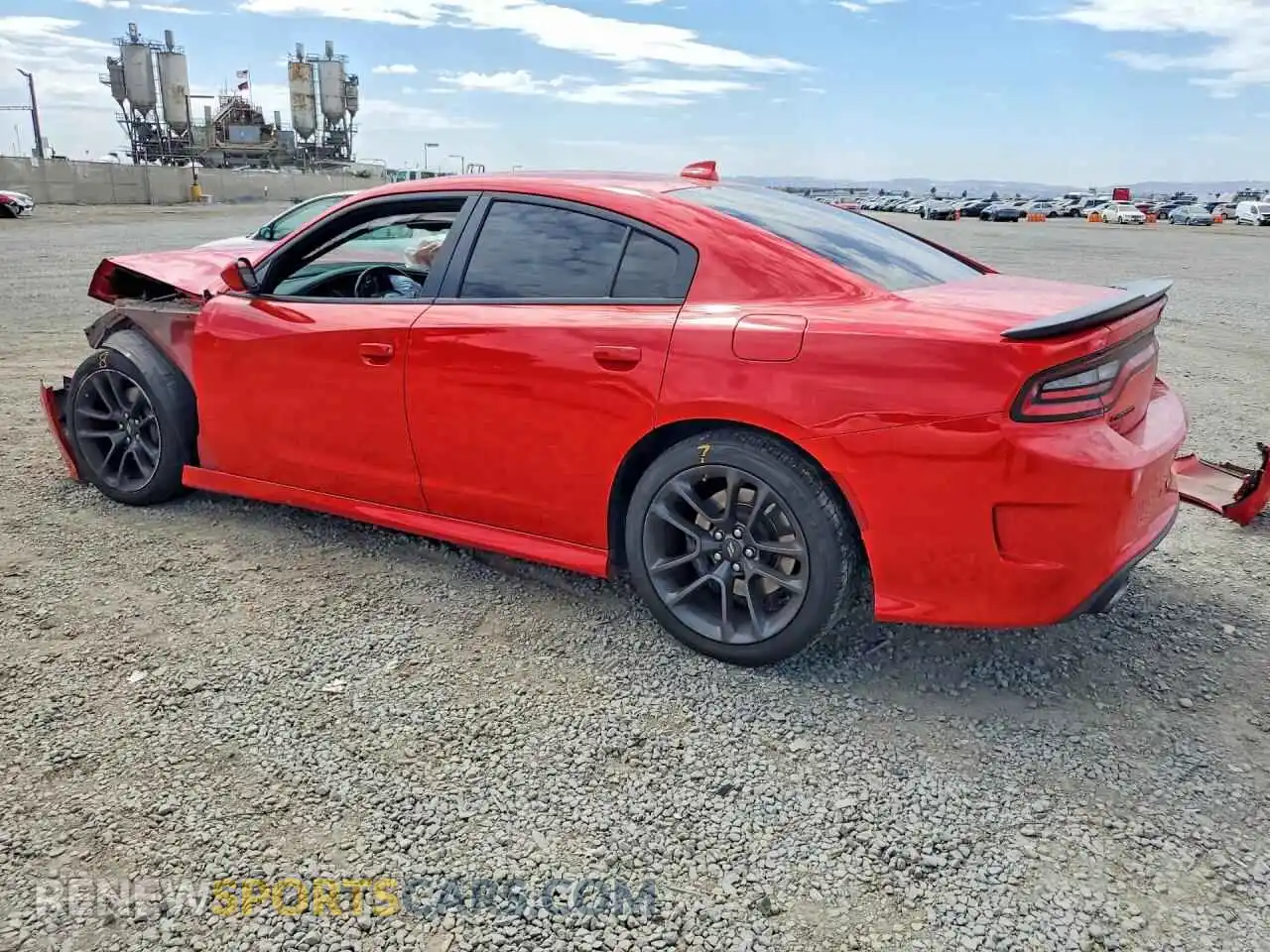 2 Photograph of a damaged car 2C3CDXGJ6MH522792 DODGE CHARGER 2021