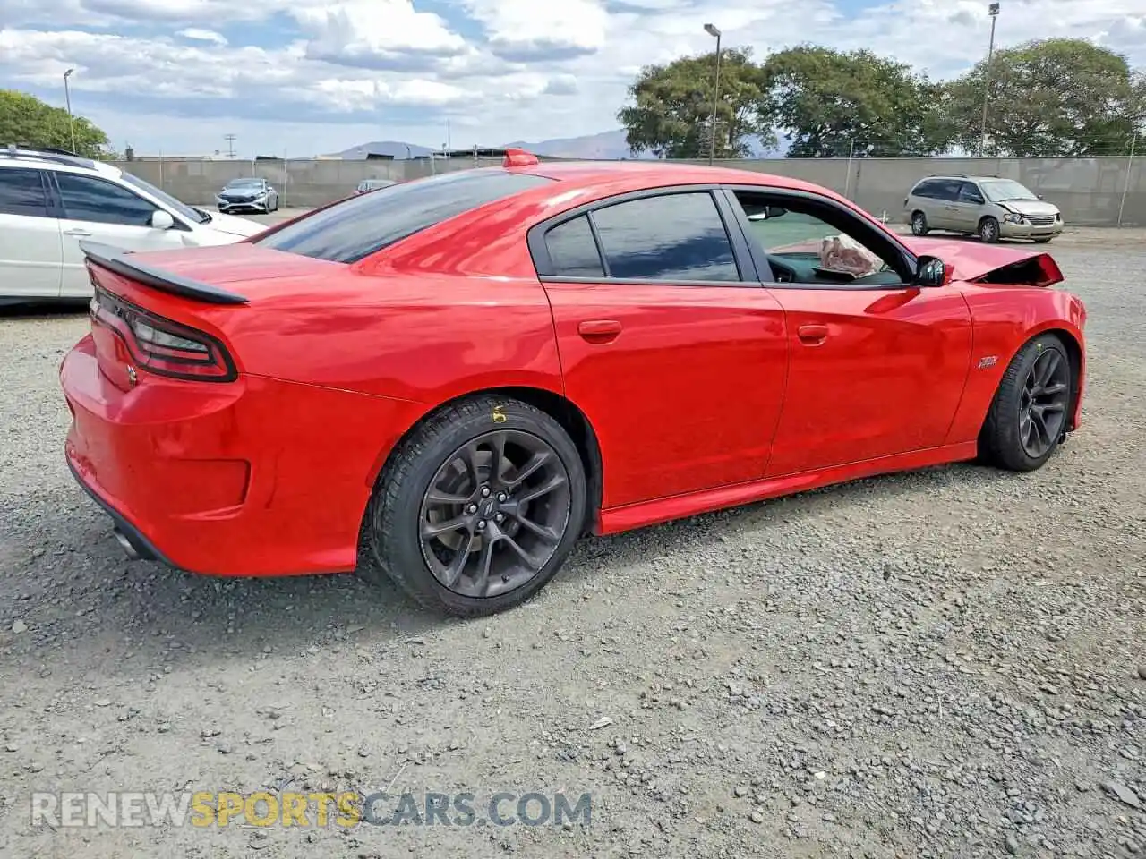 3 Photograph of a damaged car 2C3CDXGJ6MH522792 DODGE CHARGER 2021